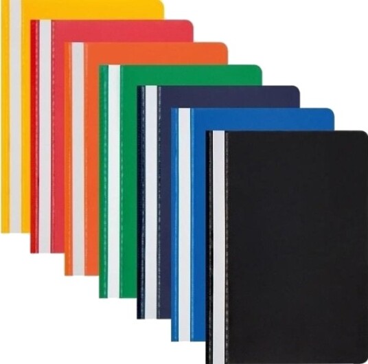 Pantaplast Panta Plast Skillemappe A4 Pvc Blå 5 Stk