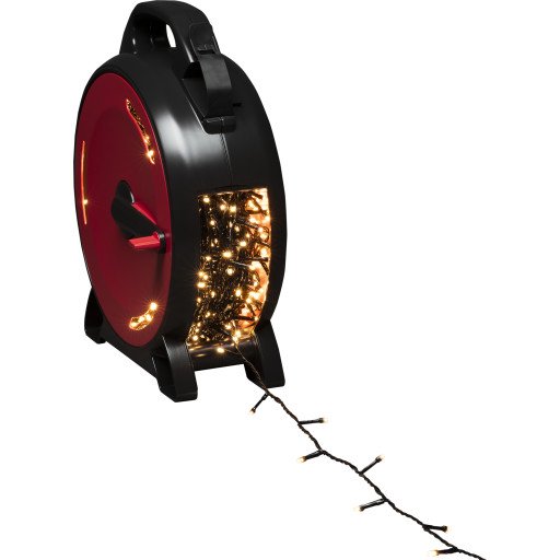 Konstsmide 3839-107 Kjede Sort Rød Plast IP44 1000 lamper Konstsmide 3839-107 Kjede Sort Rød Plast IP44 1000 lamper