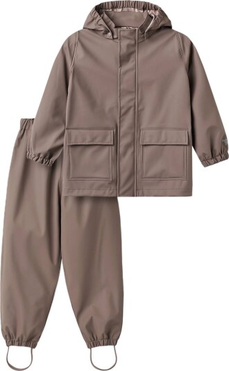 Wheat Regntøy PU Ola Plum Trøffel Wheat 12 år (152) Regntøy Beige Brun