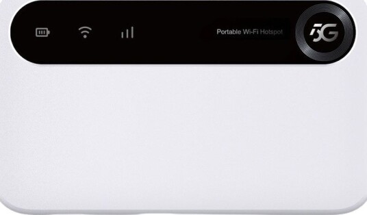 ZTE U50 5G Mobil WiFi 6 Ruter 4500mAh AX1800 2,63Gbps Hvit