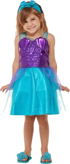 Rubies Costumes Havfrue Barn Kostyme Small 71001T1 Rubies Costumes Havfrue Barn Kostyme Small 71001T1
