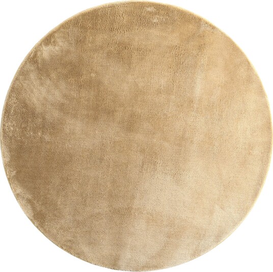 Runde tepper Aranga Super Soft Fur mørk beige Størrelse: Ø 160 cm Runde tepper Aranga Super Soft Fur mørk beige Størrelse: Ø 160 cm