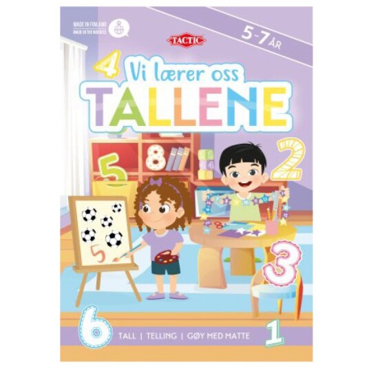 Tactic Aktivitetsbok Vi Lærer Oss: Tallene 5-7 år