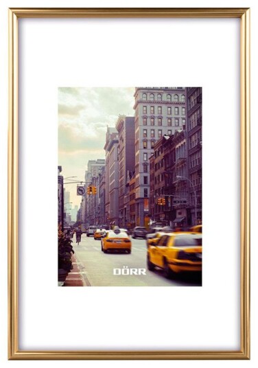DÃRR New York Billedramme Plast (10x15cm) Guld DÃRR New York Billedramme Plast (10x15cm) Guld