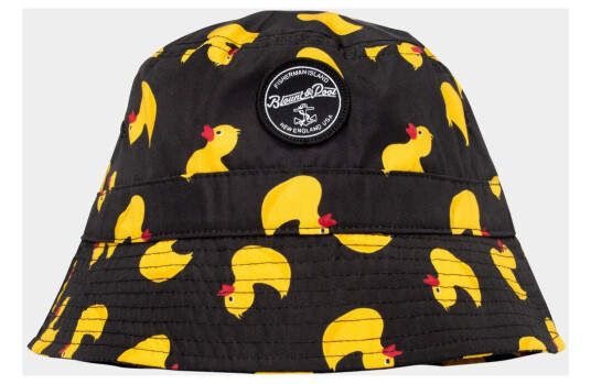 Blount & Pool Hawaii Bucket Hat Black Yellow Duck L/Xl Capser Blount & Pool Hawaii Bucket Hat Black Yellow Duck L/Xl Capser