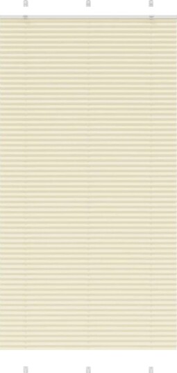 Plisségardin krem 105x200 cm Stoffbredde 104,4 Polyester