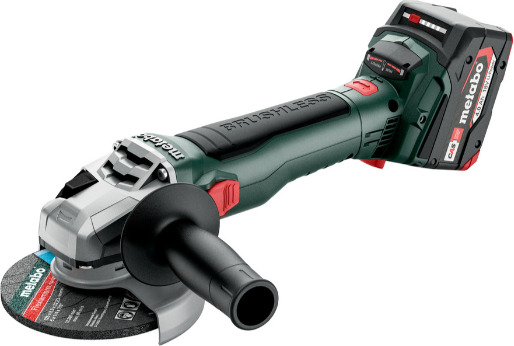 Metabo W 18 LT BL 11 125 Batteridrevet Vinkelsliper Med Batteri Og Lader 18v
