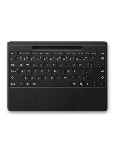 Microsoft Surface Pro Flex Keyboard keyboard with touchpad accelerometer Surface Slim Pen 2 storage and charging tray AZERTY Belgium black Input Device Tastatur Belgisk Svart Microsoft Surface Pro Flex Keyboard keyboard with touchpad accelerometer Surface Slim Pen 2 storage and charging tray AZERTY Belgium black Input Device Tastatur Belgisk Svart