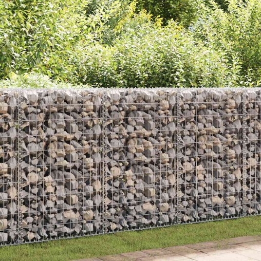  Spiraler til gabion 24 stk galvanisert stål 100 cm 145627