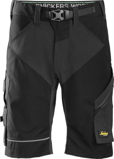 Snickers Workwear 6914 FlexiWork Arbeidsshorts Svart, Klær