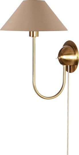 Globen Lighting Vegglampe Iris Brun Globen Lighting Vegglampe Iris Brun