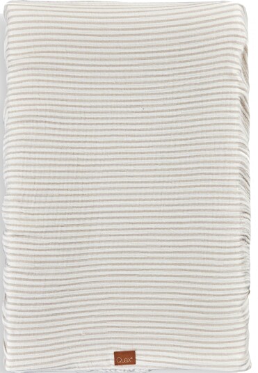 Quax Stripes Stellemattetrekk Broken White Quax Stripes Stellemattetrekk Broken White