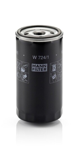 Oljefilter MANN FILTER W 724/1 Oljefilter MANN FILTER W 724/1