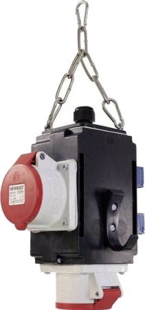 As Schwabe Energie Würfel Iii For Oppheng Ip44 Med 2 Beskyttelsesstikk 16A 230V Og 2 Cee Stikk 16A 400V 5P 60735