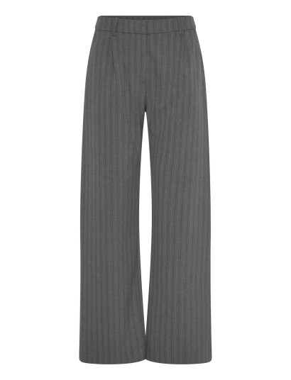 Weekday Relaxed Mid Rise Pleated Suiting Trousers - Grey - 38