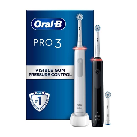 Oral-B Pro 3 3900N White + Black Oral-B Pro 3 3900N White + Black