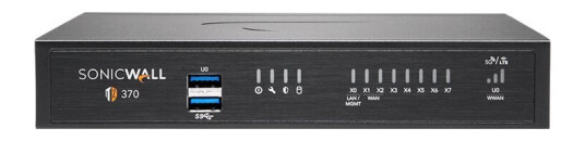 Sonicwall Tz370 - Advanced Edition - Sikkerhetsapparat - Med 1-Års Totalsecure - 1Gbe - Skrivebord