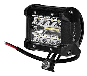 17W LED arbeidshøylys, 10-30V - Kald hvit, Bil, lastebil, traktor, tilhenger, utrykningskjøretøy 17W LED arbeidshøylys, 10-30V - Kald hvit, Bil, lastebil, traktor, tilhenger, utrykningskjøretøy