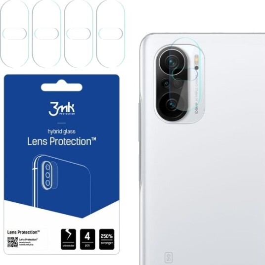 3Mk Hybridglass 4-Pakning til Kameraobjektiv for Xiaomi Mi 11I 5G