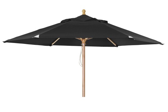 Brafab Reggio parasol Svart 3 m Natur Brafab Reggio parasol Svart 3 m Natur