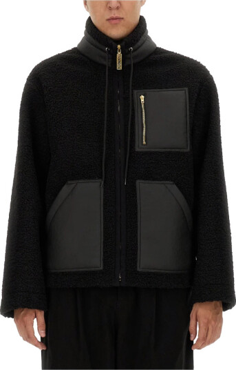 Moschino Herre Jakker Svart M, Moschino Herre Jakker Svart M,