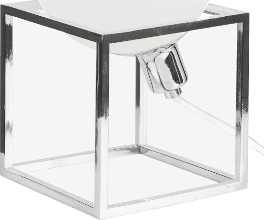 Globen Lighting Bordlampe Cube Sølv Bordlamper