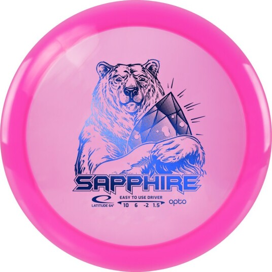 Latitude 64 Opto Driver Sapphire Pink 159g Latitude 64 Opto Driver Sapphire Pink 159g