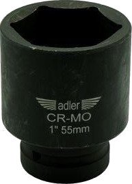 Adler Tools Slagpipe 1", Sekskant, Kort 55 mm