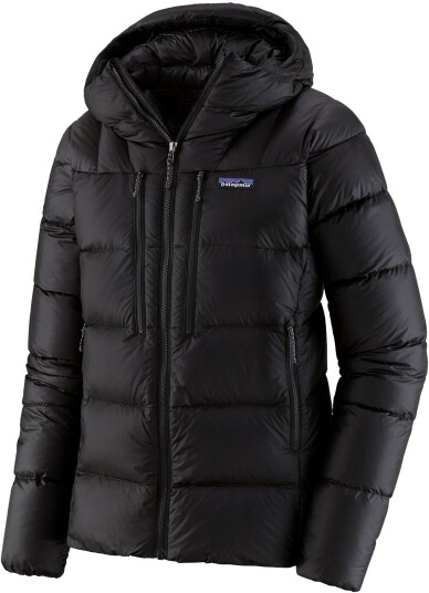 Patagonia Fitz Roy Down Hoody Dame Blk/Black M