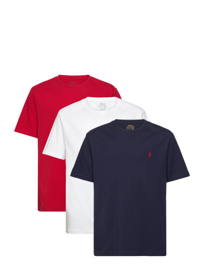 Ralph Lauren Kids Cotton Jersey Crewneck Tee 3-Pack - Multi/patterned - 138-149 Ralph Lauren Kids Cotton Jersey Crewneck Tee 3-Pack - Multi/patterned - 138-149
