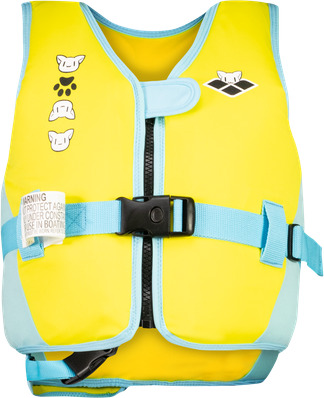 Arena Friends Swim Vest flytevest junior Gul 4-6