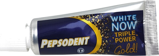Pepsodent White Now GOLD Tannkrem Reisestr 16 ml Pepsodent White Now GOLD Tannkrem Reisestr 16 ml