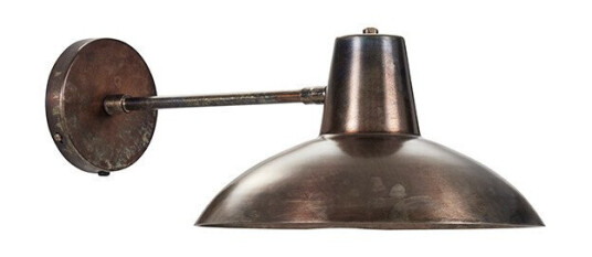 House Doctor Desk Vegglampe Ø31 Antique Brown House Doctor Desk Vegglampe Ø31 Antique Brown