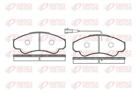 Bremseklosser REMSA 0959.01