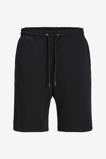 Jack & Jones Plus   Sweatshorts jpstGordon Bradley Mid   Svart