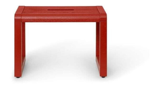 Ferm LIVING - Little Architect Stool Poppy Red ferm LIVING