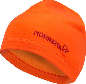 Norrøna warmwool2 Beanie Unisex lue Rød L/Xl
