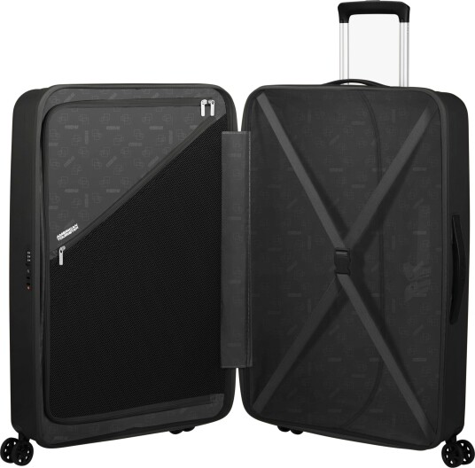 American Tourister Rejoy Spinner Trillekoffert 66L, True Black