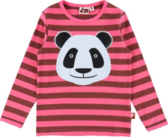 DYR Cph Genser Dyrroar Dk Brick/Spicy Pink Panda DYR 3 år 98 Genser Rosa Rød