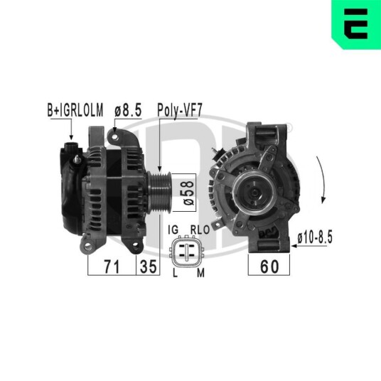 Dynamo ERA 210934A
