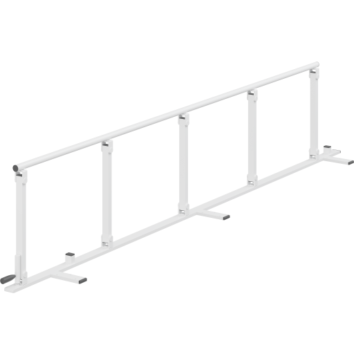 Pressalit Care sengegrind sammenleggbar 140 cm hvit