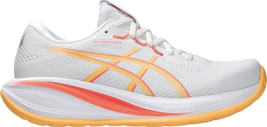 Asics Gel Cumulus 28 WHITE/ORANGE GLOW 41.5