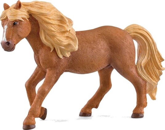 Schleich Islandsk Ponni Hingst Figur i Plast for Barn 5+ År
