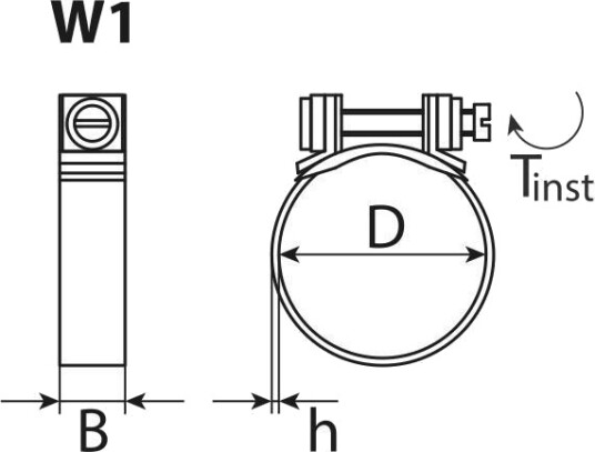 Slangeklemme SWGAutomotive 5409980