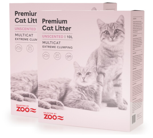 Kattesand Uparfymert Multicat 10L X 2 Kattesand Uparfymert Multicat 10L X 2
