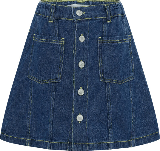 Bobo Choses Booo Bo Choses Tag Denim Skirt   Navy   122