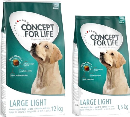 Concept For Life Tørrfôr Gratis Large Light 1.5 kg 13 .5 kg