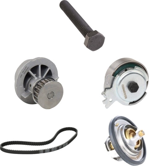 RIDEX 3096W0371 Registerreimsett med vannpumpe