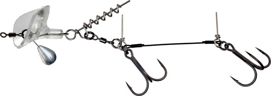 Headbanger RockerHead Dive Stinger V2 - 1/0-1/0 Sinking 4,5 g Transparent