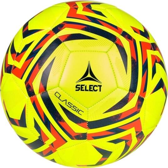 Select Fotball Classic V25 Gul/Rød Str. 3